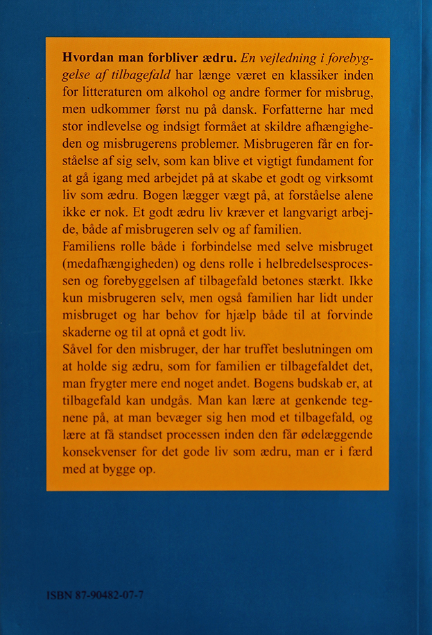 Hvordan man forbliver ædru
